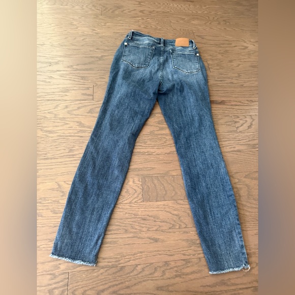 Judy Blue Skinny Fit Jeans Womens 9/29 Distressed/Destroyed Stretch Cropped - Picture 13 of 16